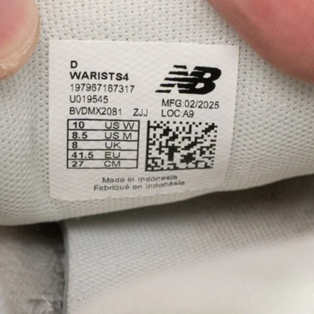 New Balance Fresh Foam Arishi V4 TIRALUX Grey Shoes WARISTS4 Women's Size 10 D